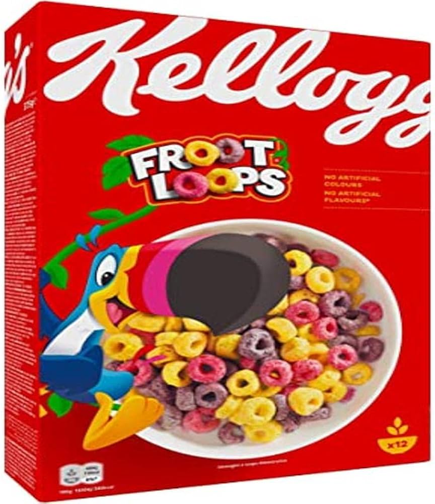 Cereali kelloggs froot loops