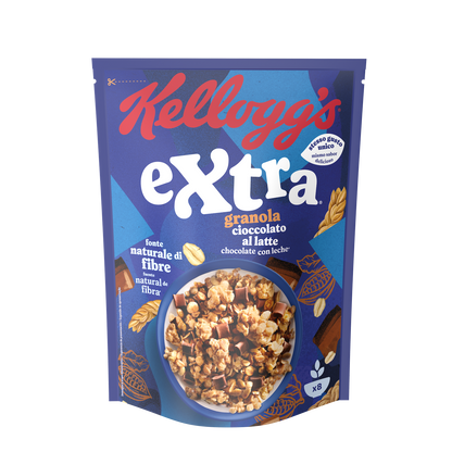 Cereali kelloggs cioccolato al latte